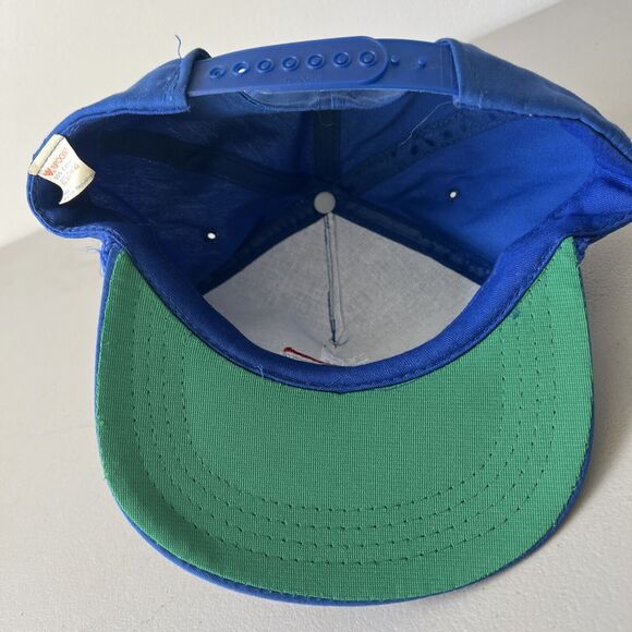 ACC Football JP Sports Hat Cap Blue Adjustable Snapback 80s 90s Vintage - Picture 3 of 5